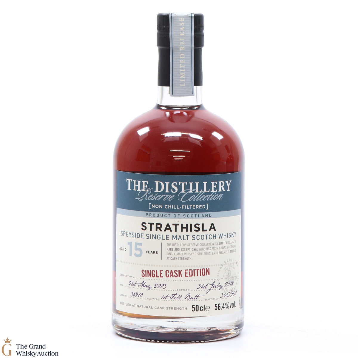 Strathisla - 15 Year Old 2003 #36910 - Distillery Reserve Collection (50cl)