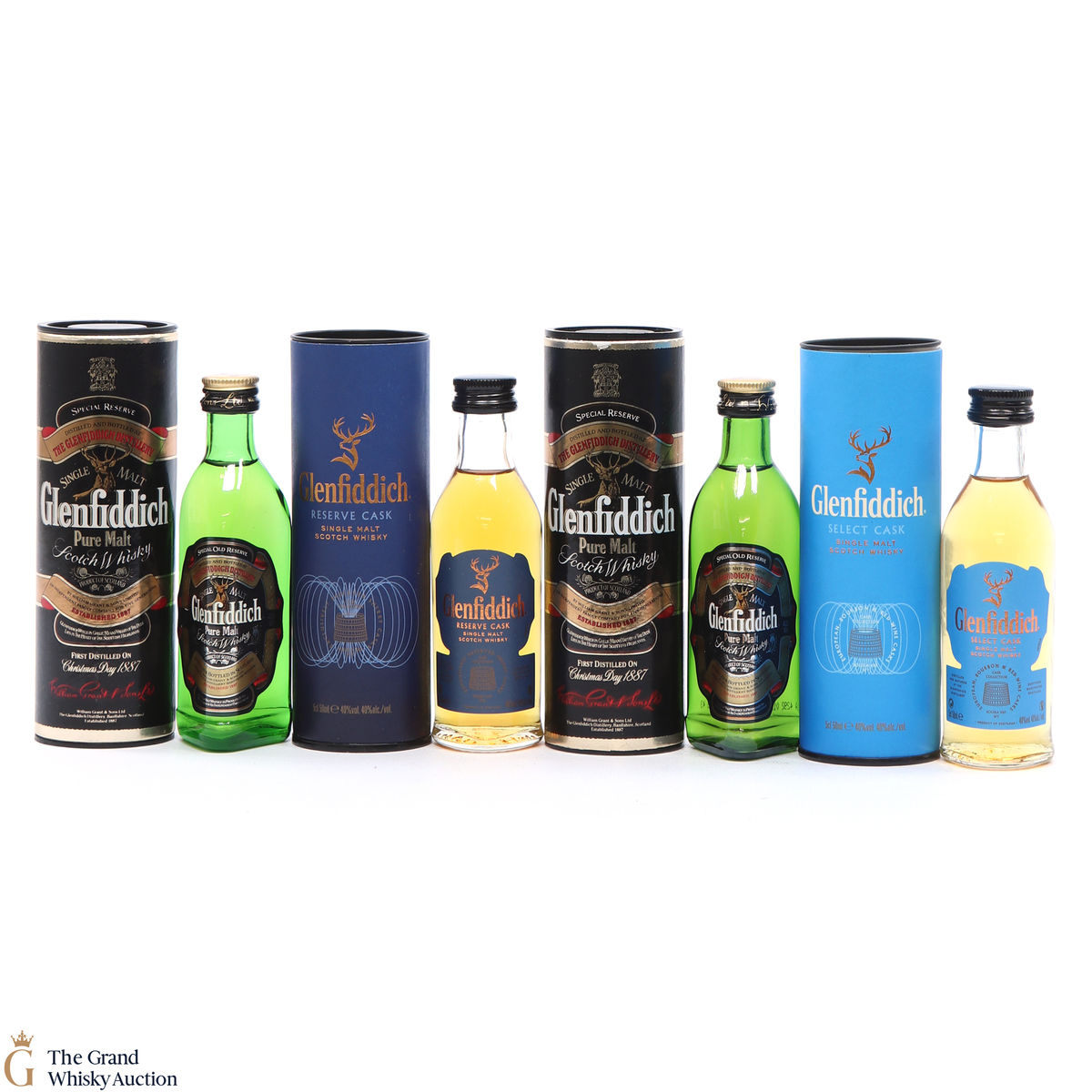 Glenfiddich - Assorted Minis (4 x 5cl)