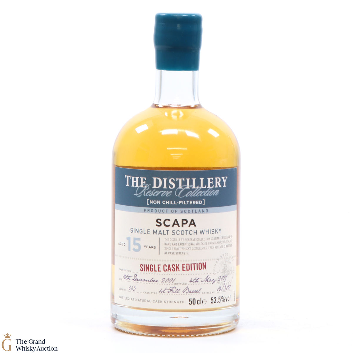 Scapa - 15 Year Old 2001 - Single Cask #663