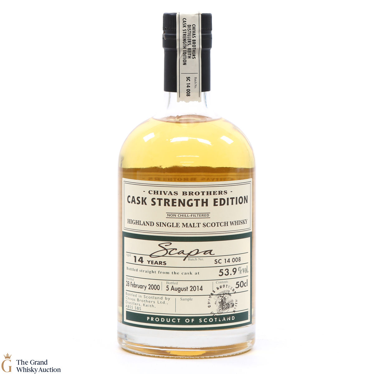 Scapa - 14 Year Old 2000 - Cask Strength Edition SC 14 008