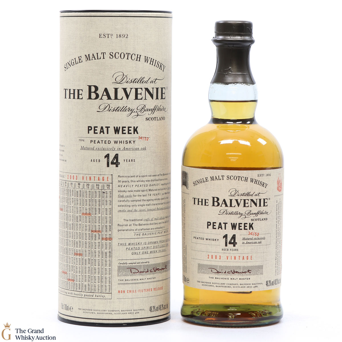 Balvenie - 14 Year Old - Peat Week 2003