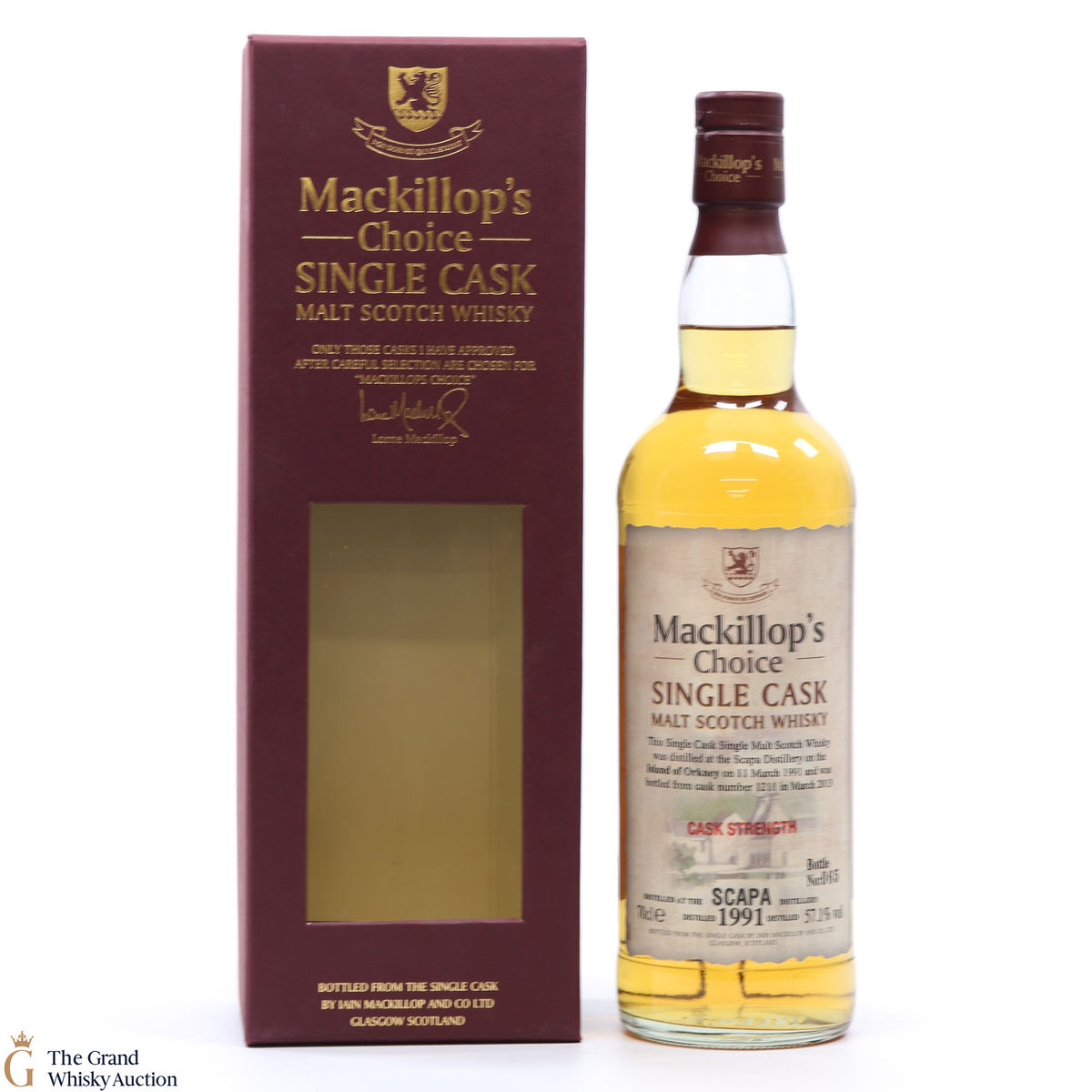 Scapa 1991 - Mackillop's Choice Single Cask #1211