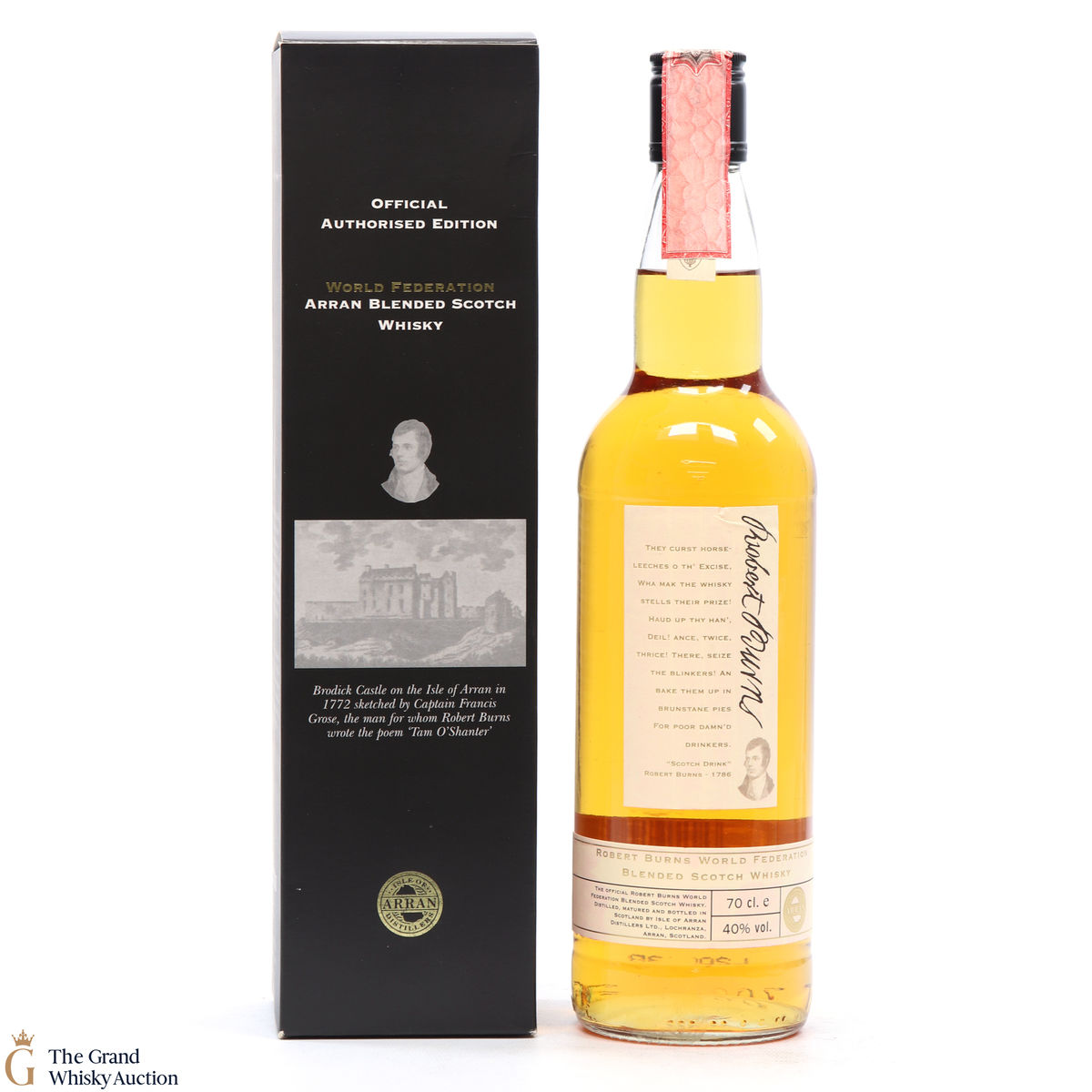 Arran Distillers - Robert Burns World Federation Blend