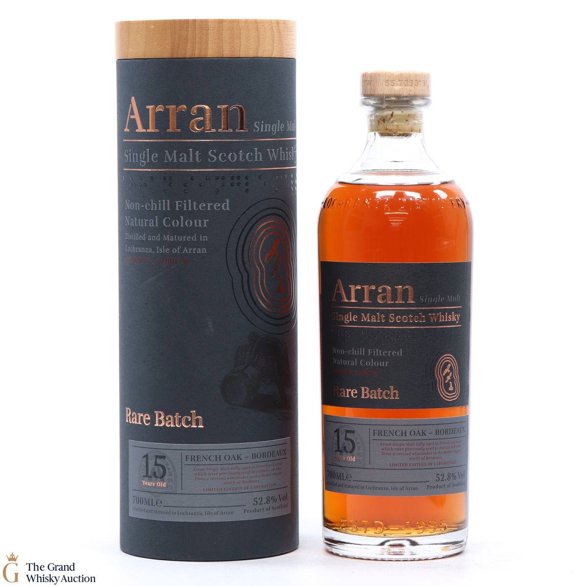 Arran -15 Year Old - French Oak - Bordeaux