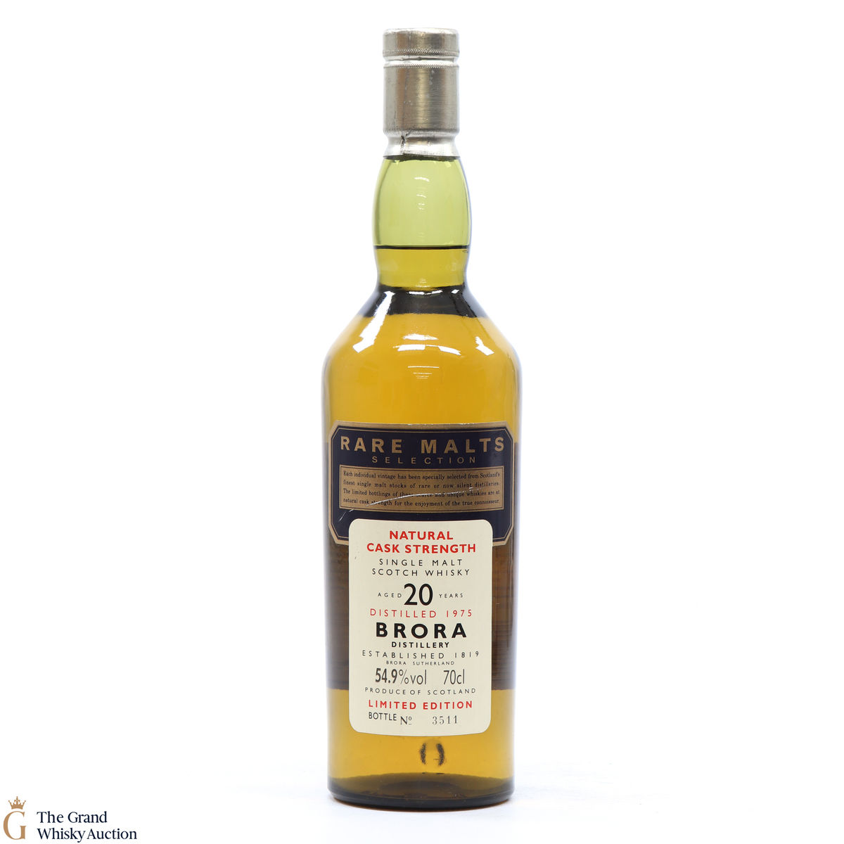 Brora - 20 Year Old 1975 - Rare Malts 54.9%