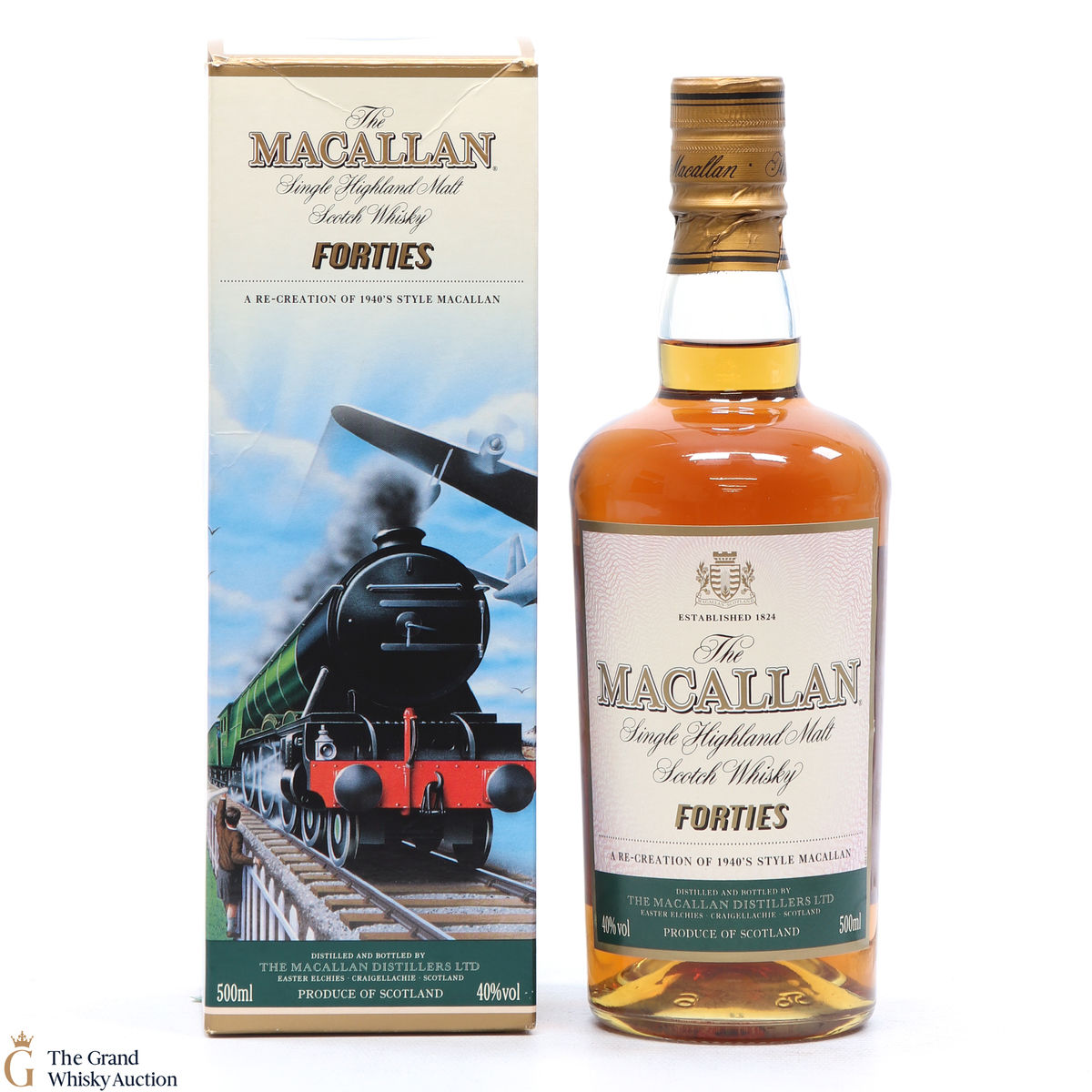 Macallan - Travel Decades Series - Forties (50cl)