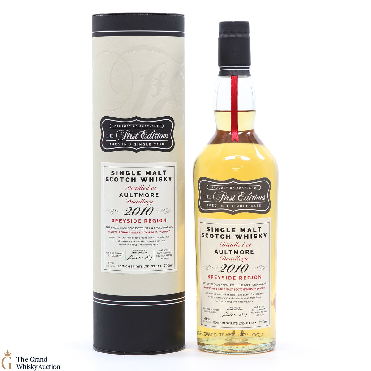 Aultmore - 10 Year Old 2010 - First Editions #HL17695