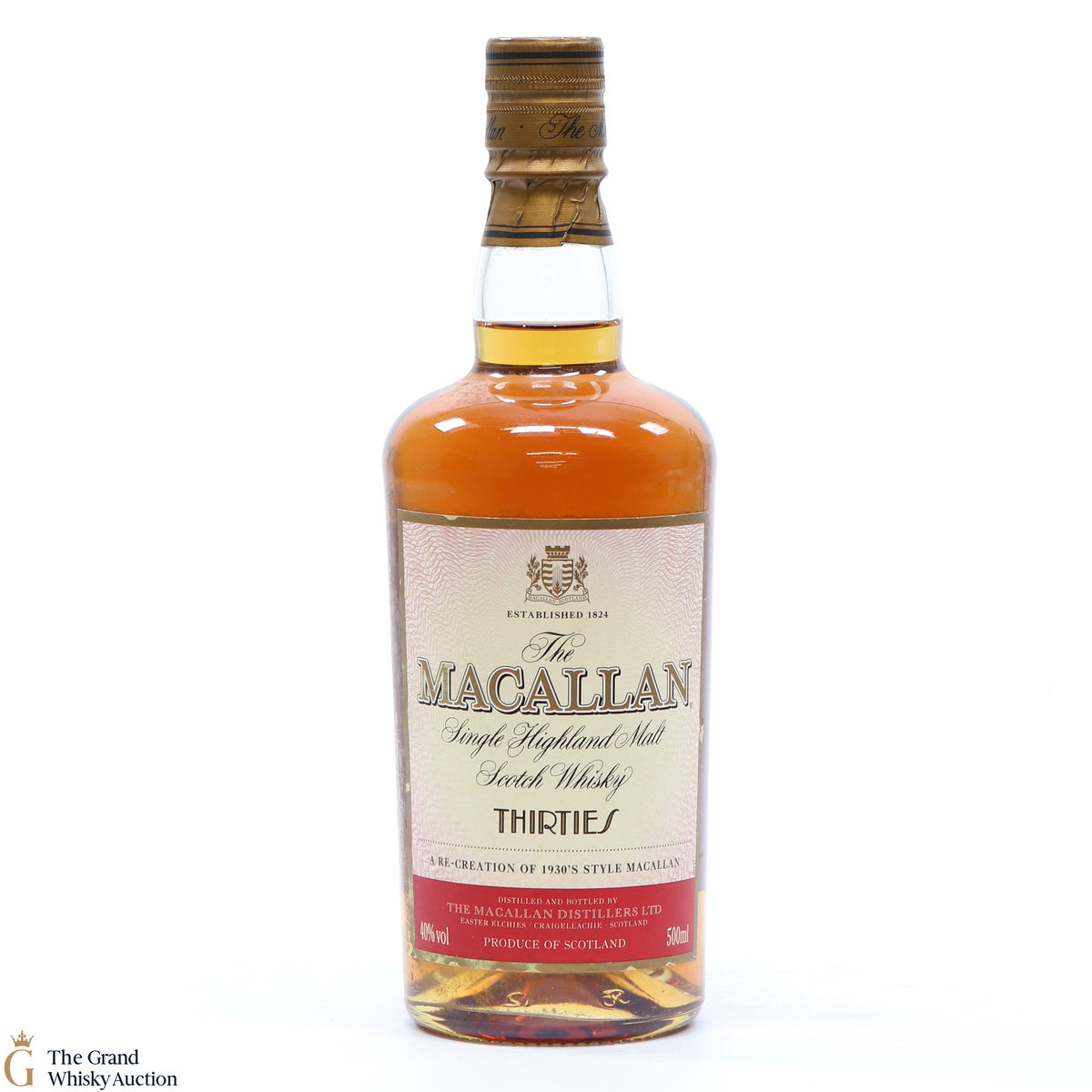 Macallan - Travel Decades Series - Thirties (50cl)