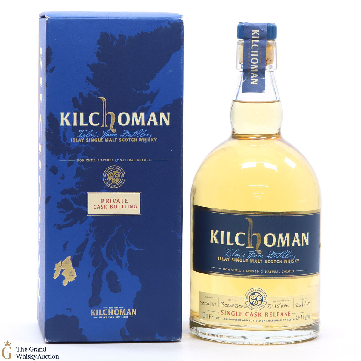 Kilchoman - 3 Year Old Private Cask Bottling #2006/81