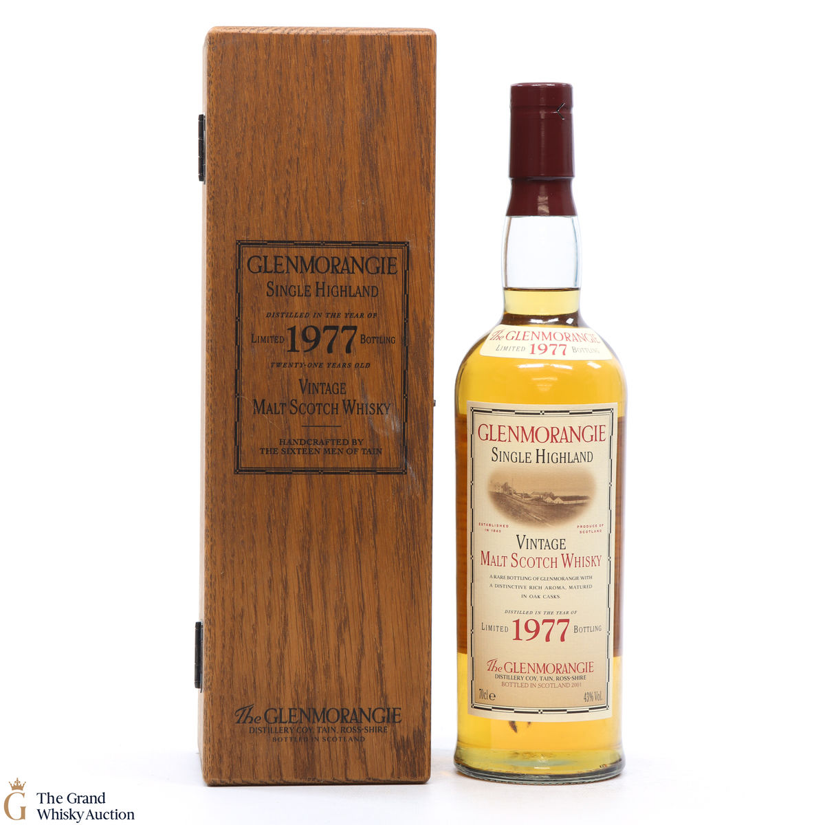 Glenmorangie - 21 Year Old - Vintage 1977