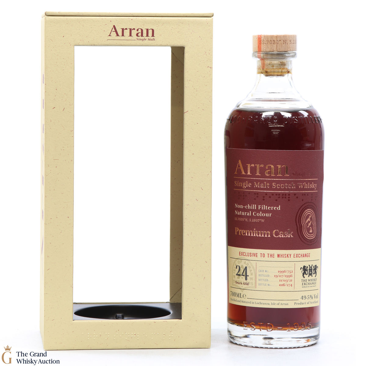 Arran - 24 Year Old - Premium Cask #1996/752 - Loch Fyne Whiskies