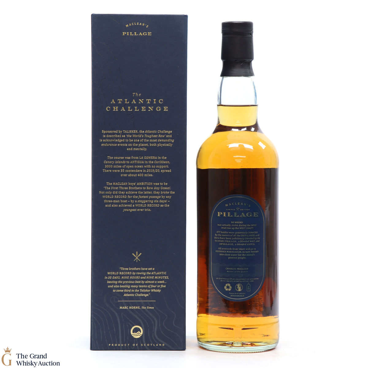 Maclean’s - Pillage Blended Malt Atlantic World Record 2020