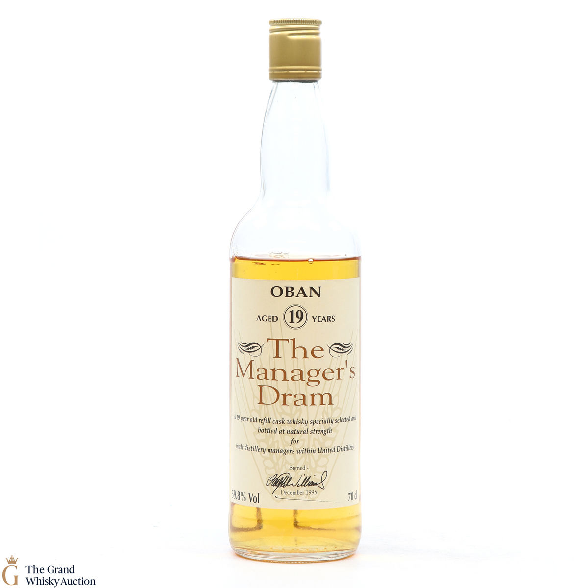 Oban - 19 Year Old - 1995 Managers Dram