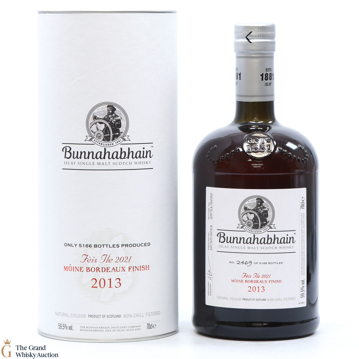 Bunnahabhain - Moine Bordeaux Finish 2013 - Feis Ile 2021