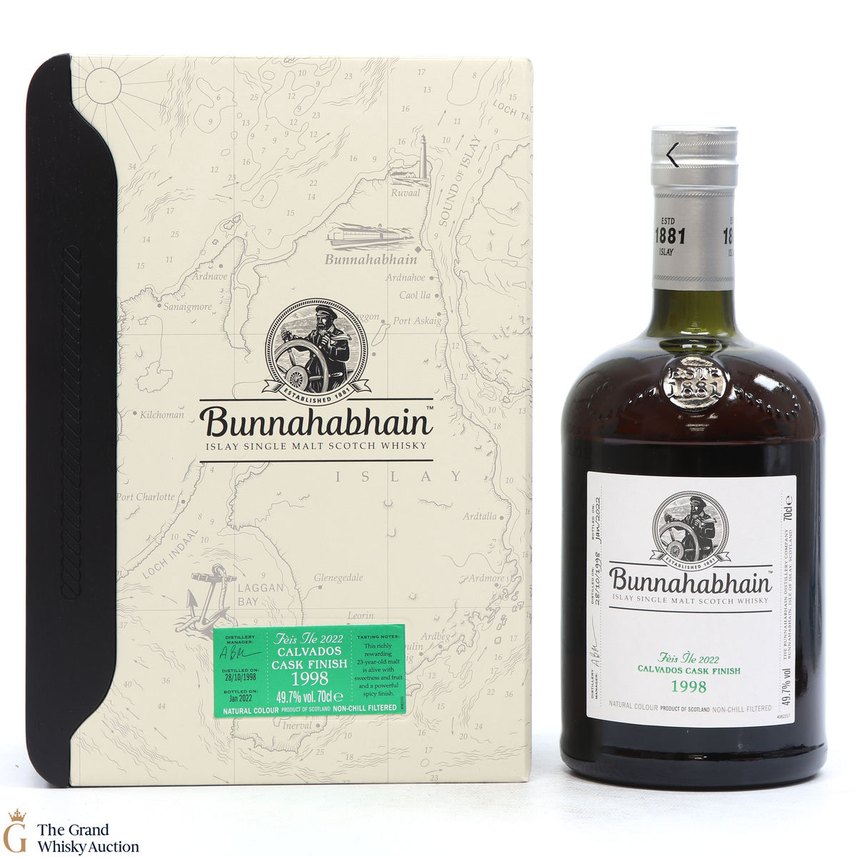 Bunnahabhain - 1998 Calvados Cask Finish Fèis Ìle 2022