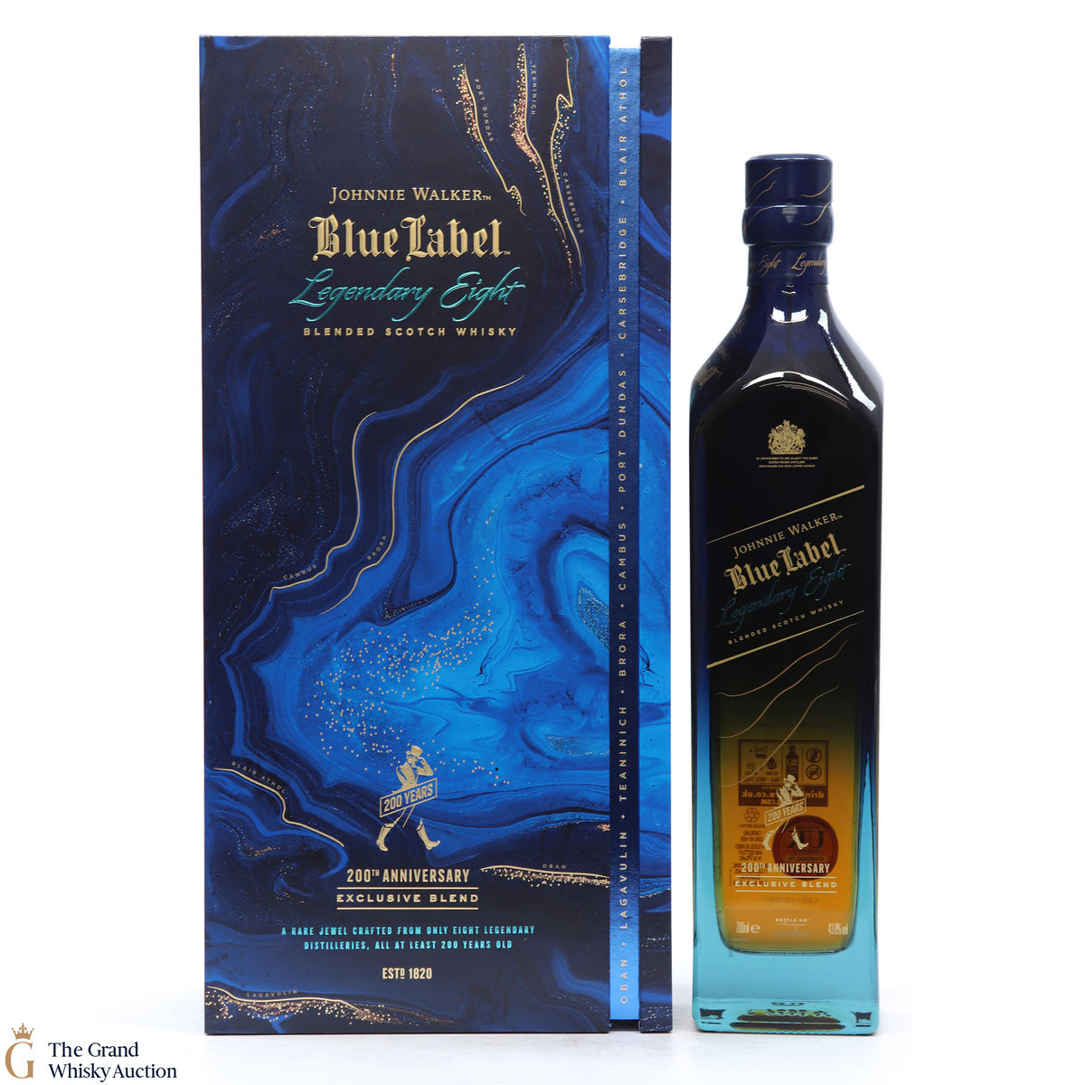 Johnnie Walker - Blue Label - Legendary Eight - 200th Anniversary Exclusive Blend