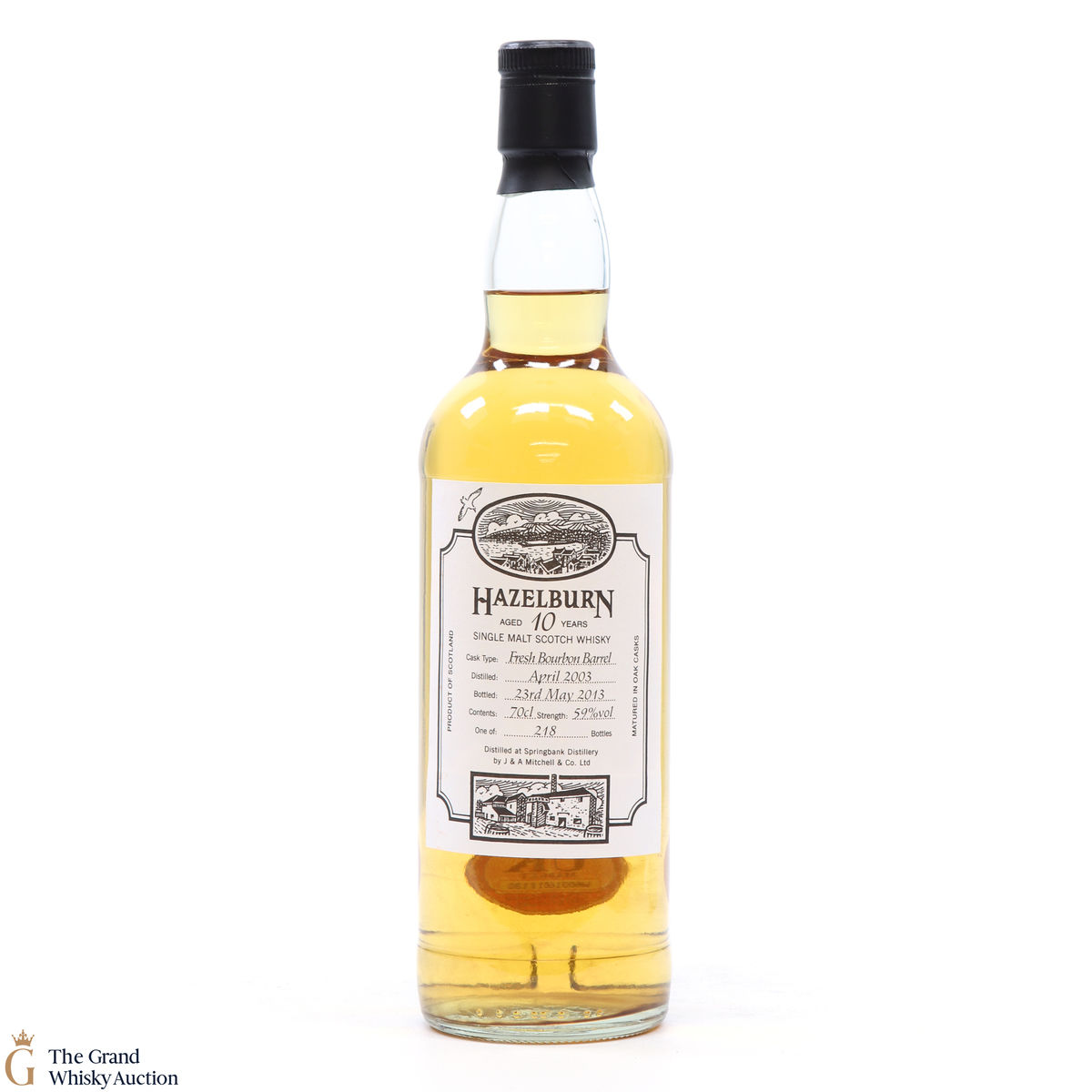 Hazelburn - 10 Year Old Open Day 2013 - 2003 Bourbon Barrels 