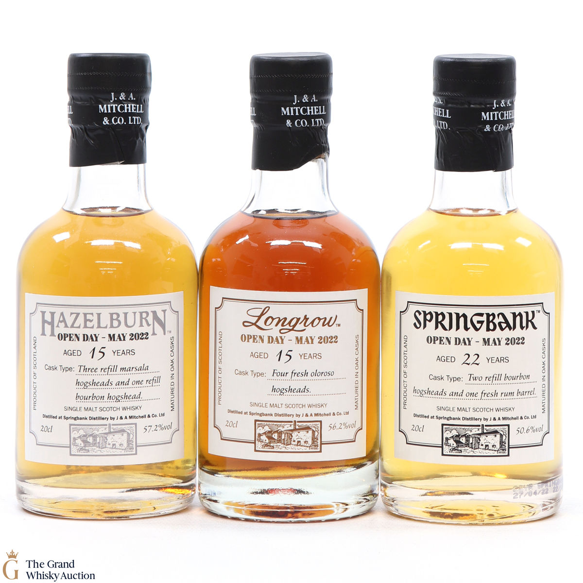 Campbeltown Malts Festival Open Day 2022 (3 x 20cl)