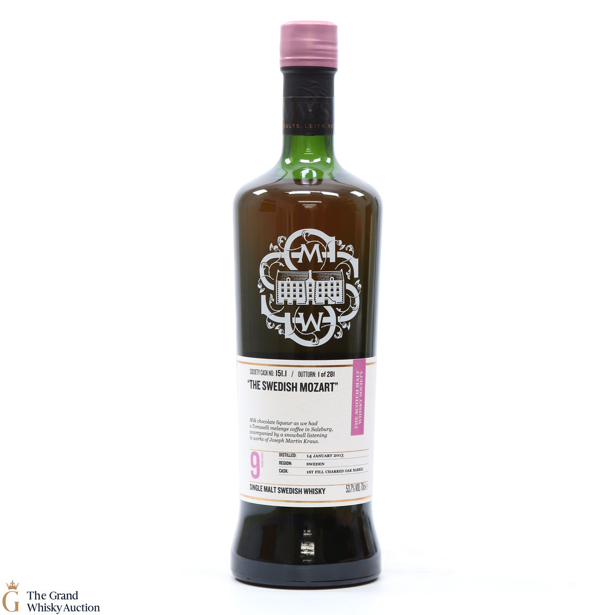 Mackmyra - 9 Year Old 2013 SMWS 151.1 The Swedish Mozart