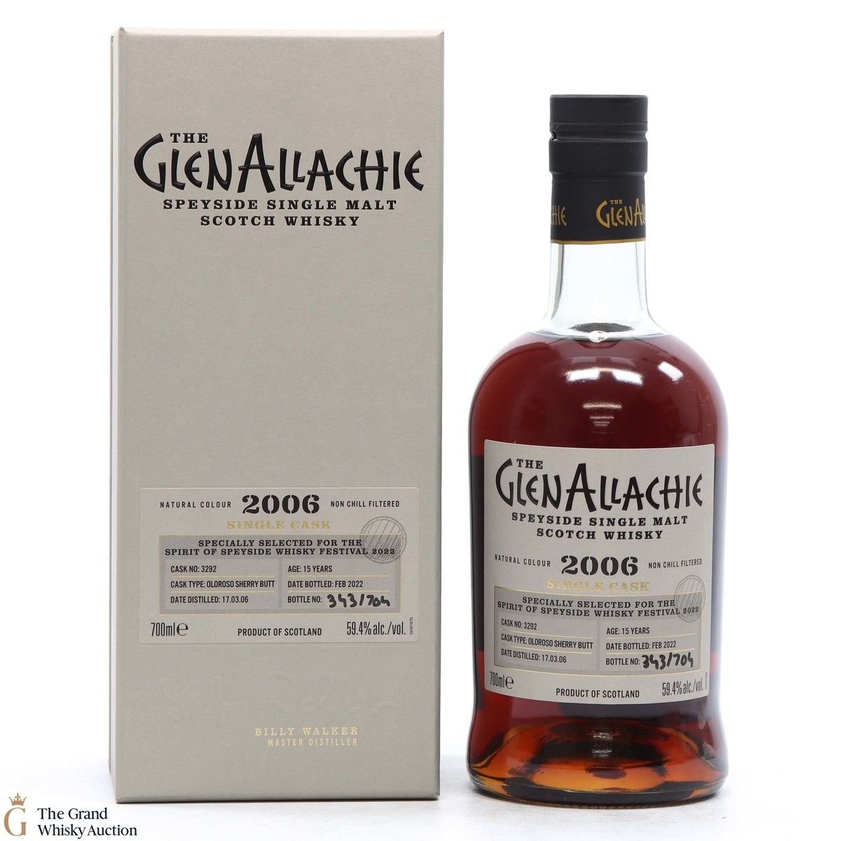 Glenallachie - 15 Year Old 2006 Spirit Of Speyside 2022 #3292