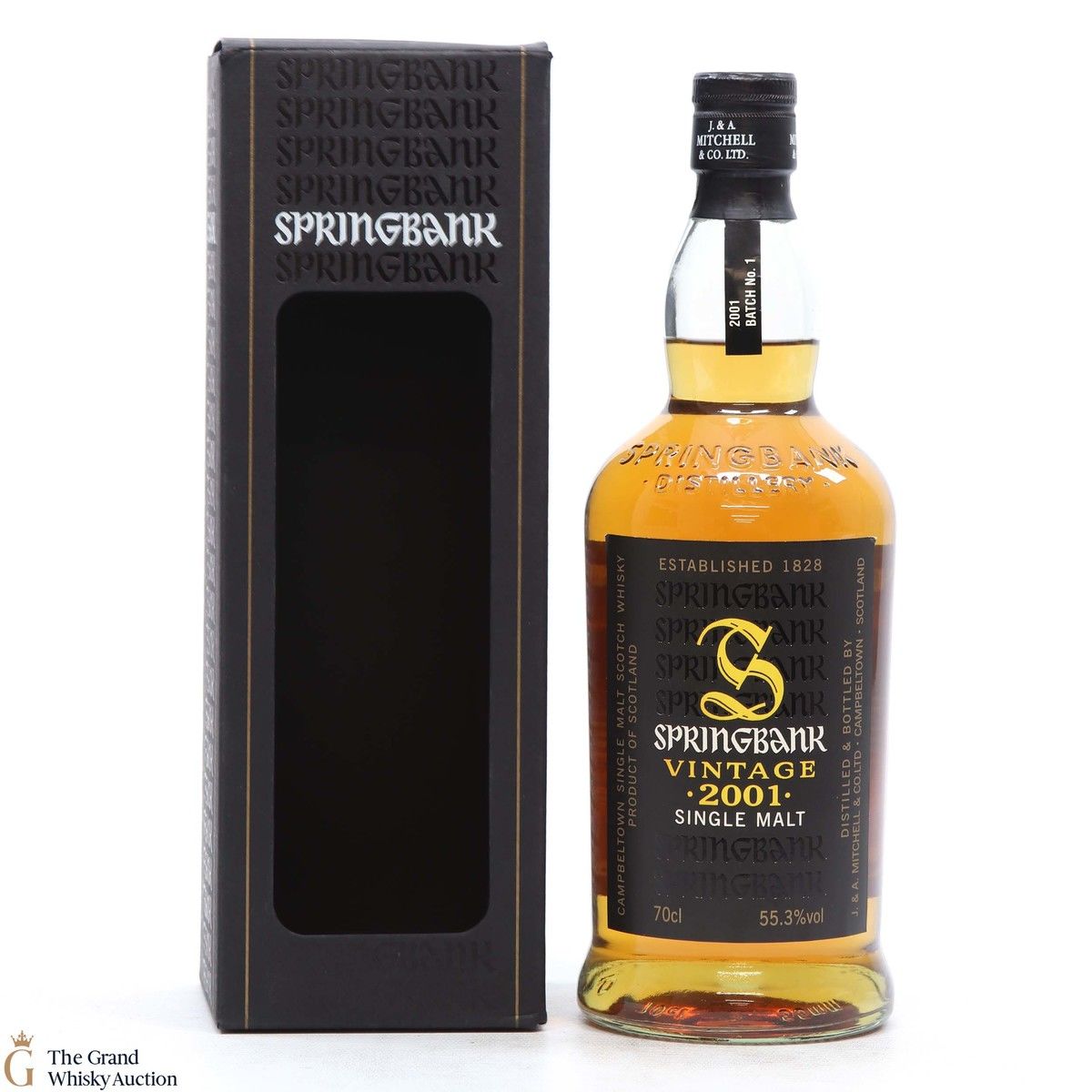 Springbank - 2001 Vintage Cask Strength - Batch #1