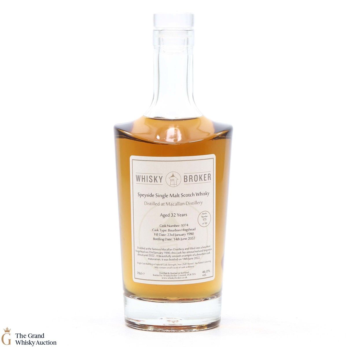 Macallan - 32 Year Old #1074 - Whisky Broker