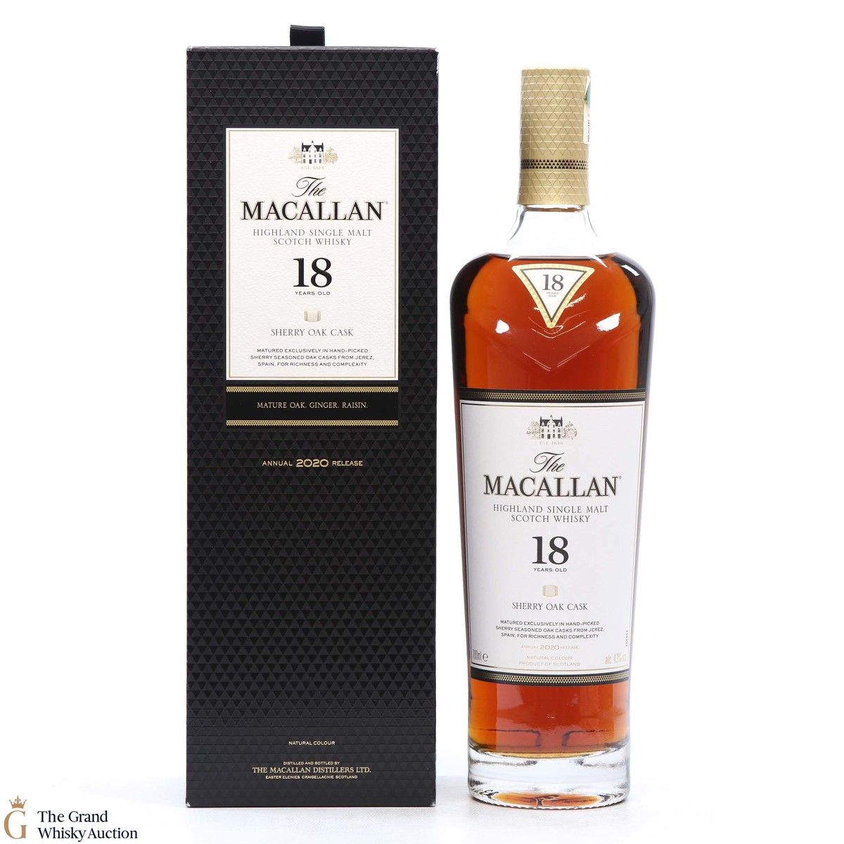 Macallan - 18 Year Old - Sherry Oak (2020)