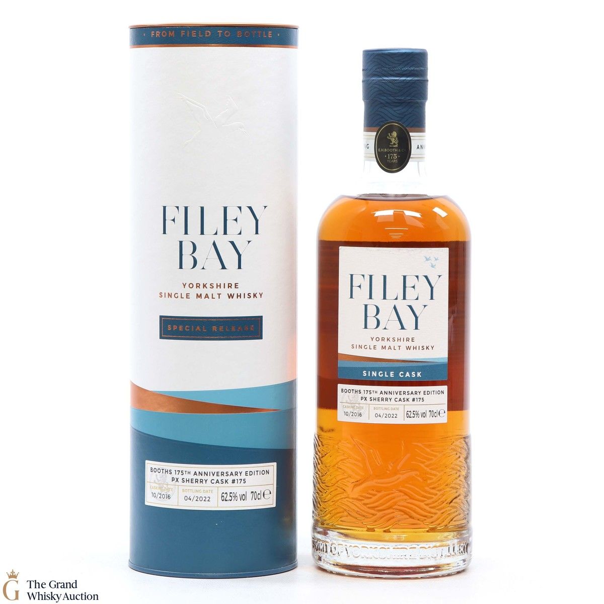 Filey Bay - Px Sherry Cask #175 - Yorkshire Single Malt - Booths 175th Anniversary Edition