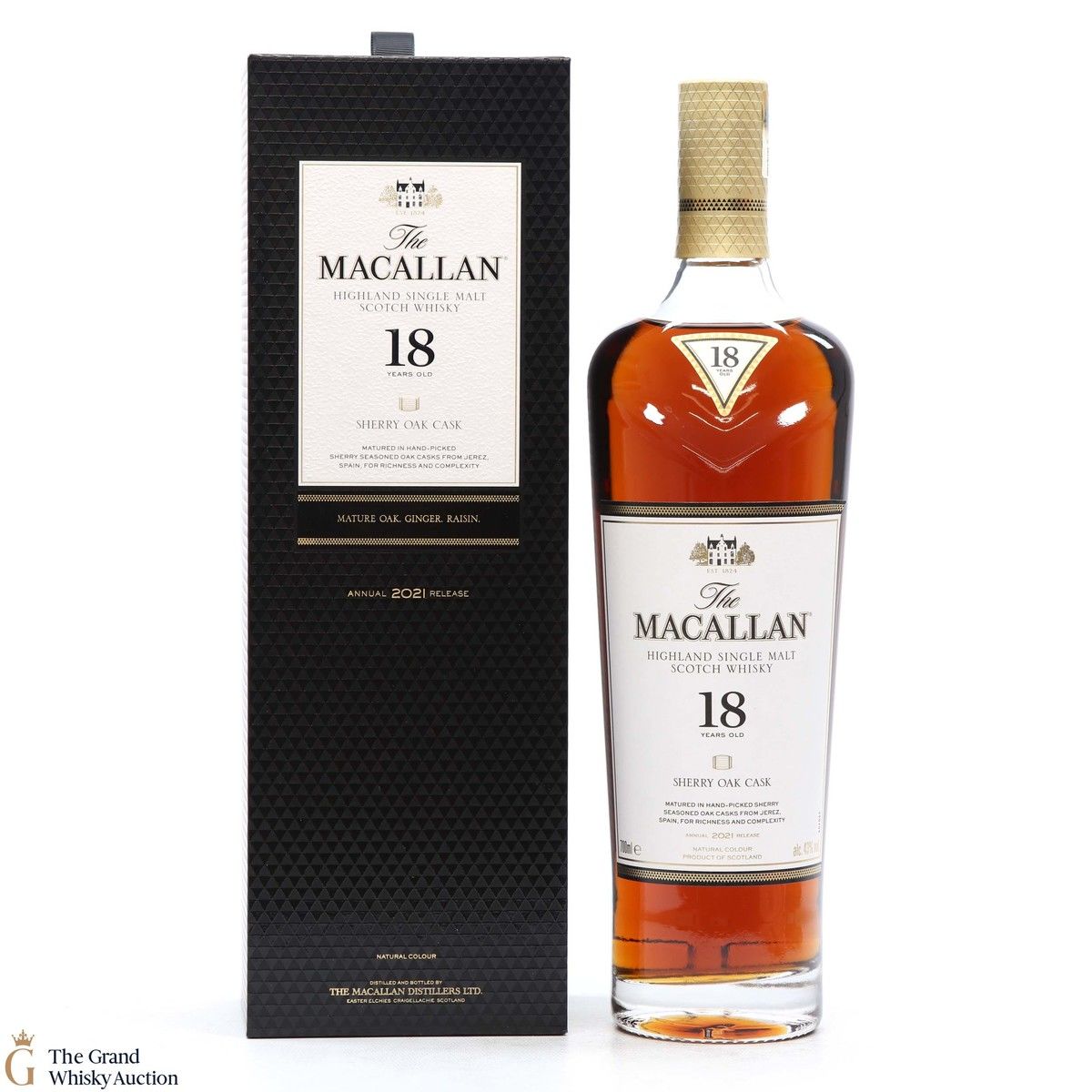 Macallan - 18 Year Old Sherry Oak - (2021)