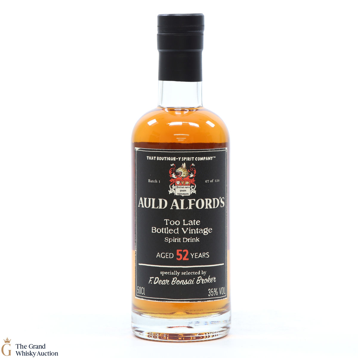 Auld Alford's - Spirit Drink 52 Year Old That Boutique-y Spirit Company Batch #1