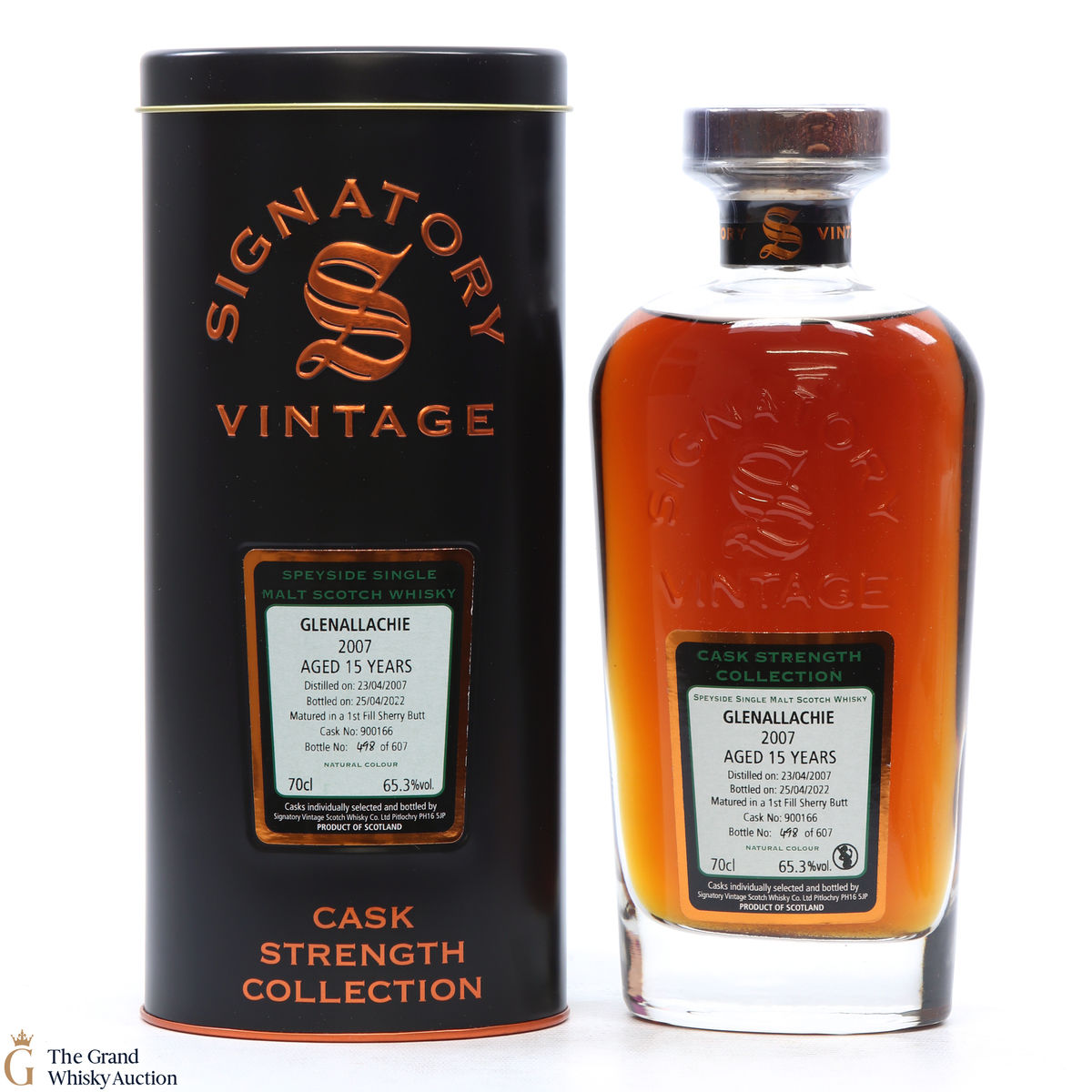 Glenallachie - 15 Year Old 2007 #900166 - Signatory Vintage