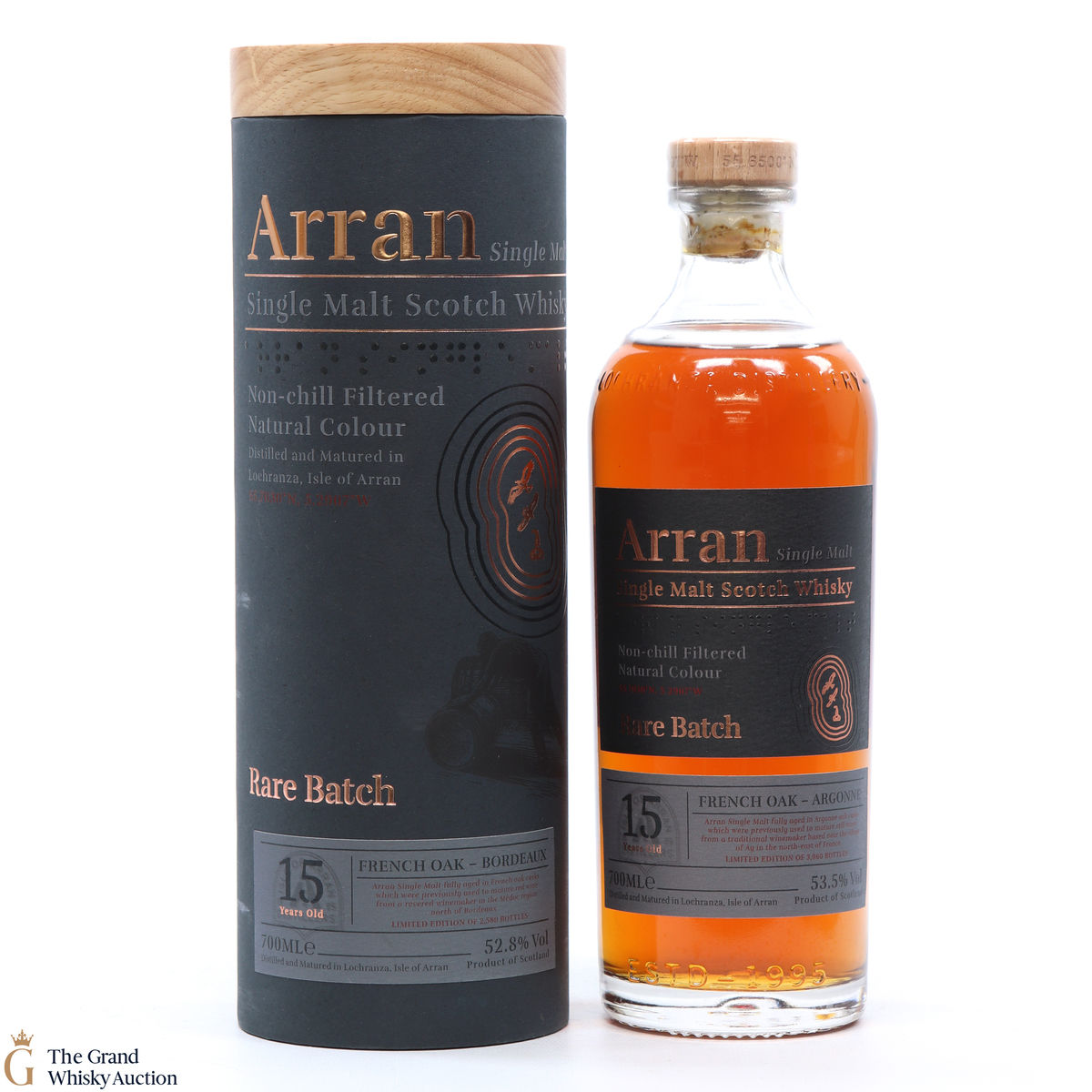 Arran -15 Year Old - French Oak - Bordeaux