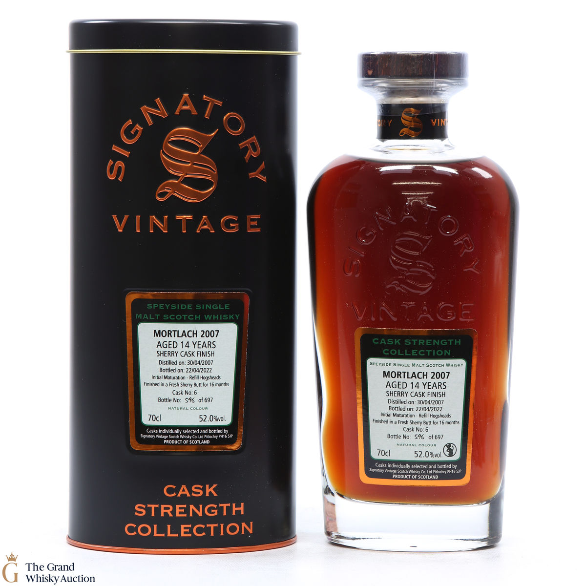 Mortlach - 14 Year Old 2007 #6 - Signatory 