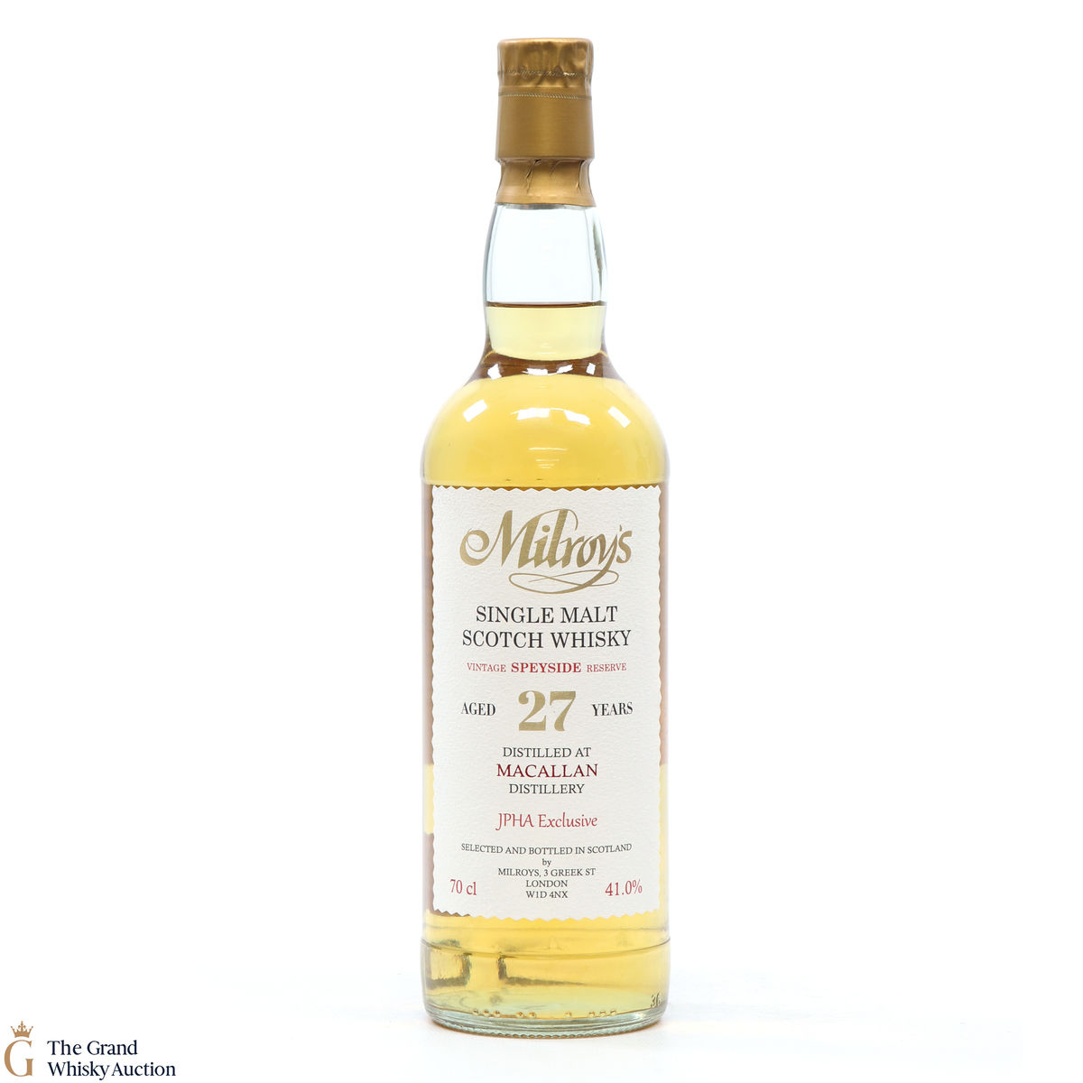 Macallan - 27 Year Old 1990 Milroy's Hogshead #1016