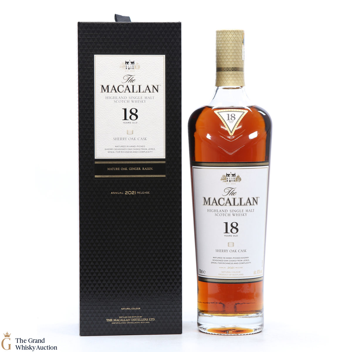 Macallan - 18 Year Old Sherry Oak - (2021)