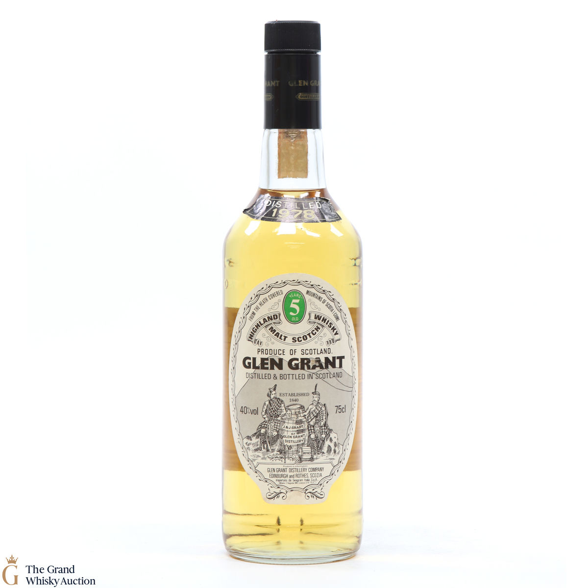 Glen Grant - 5 Year Old 1978 75cl