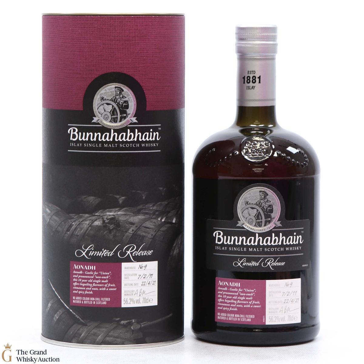 Bunnahabhain - 10 Year Old 2011 Aonadh Limited Release 2021