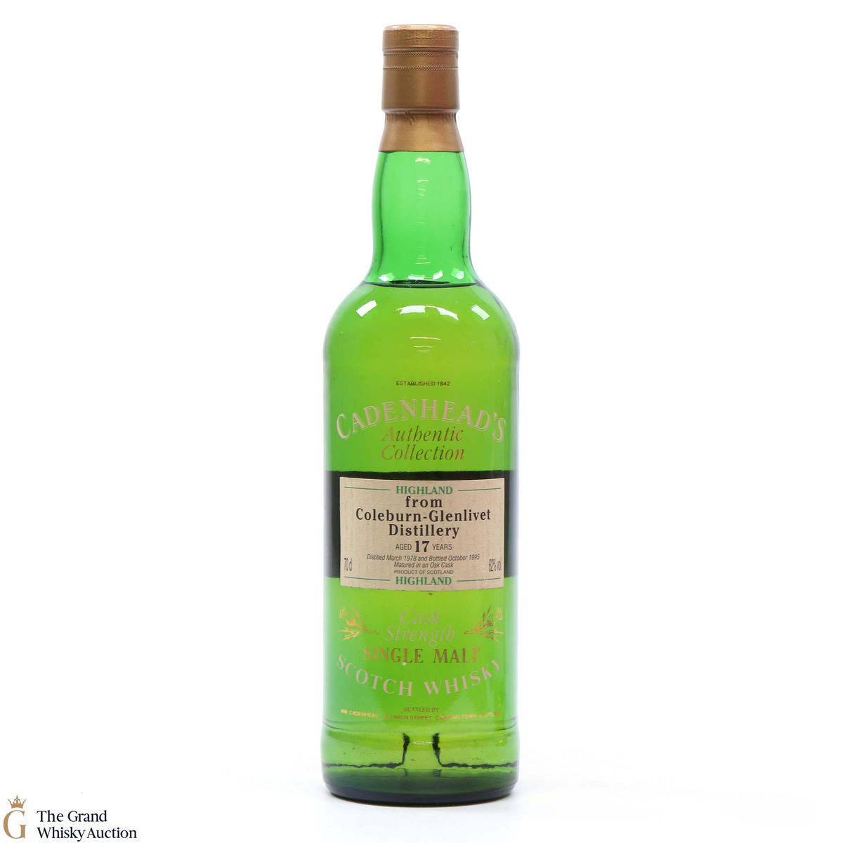 Coleburn Glenlivet - 17 Year Old 1978 Cadenhead's Authentic Collection