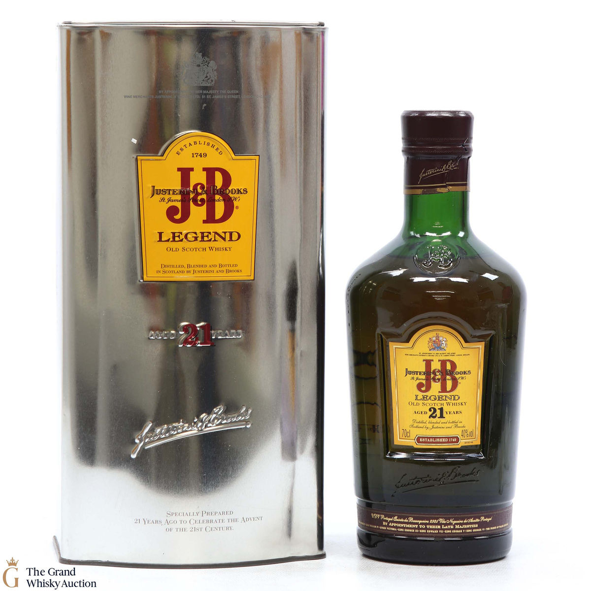 J&B - 21 Year Old Legend