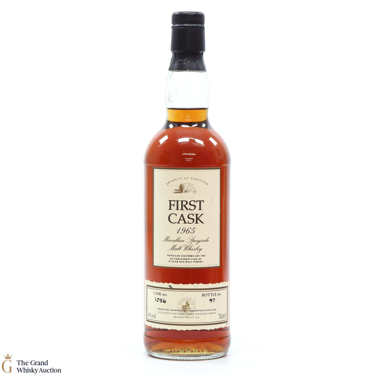 Macallan - 29 year Old 1965 #1065 - First Cask