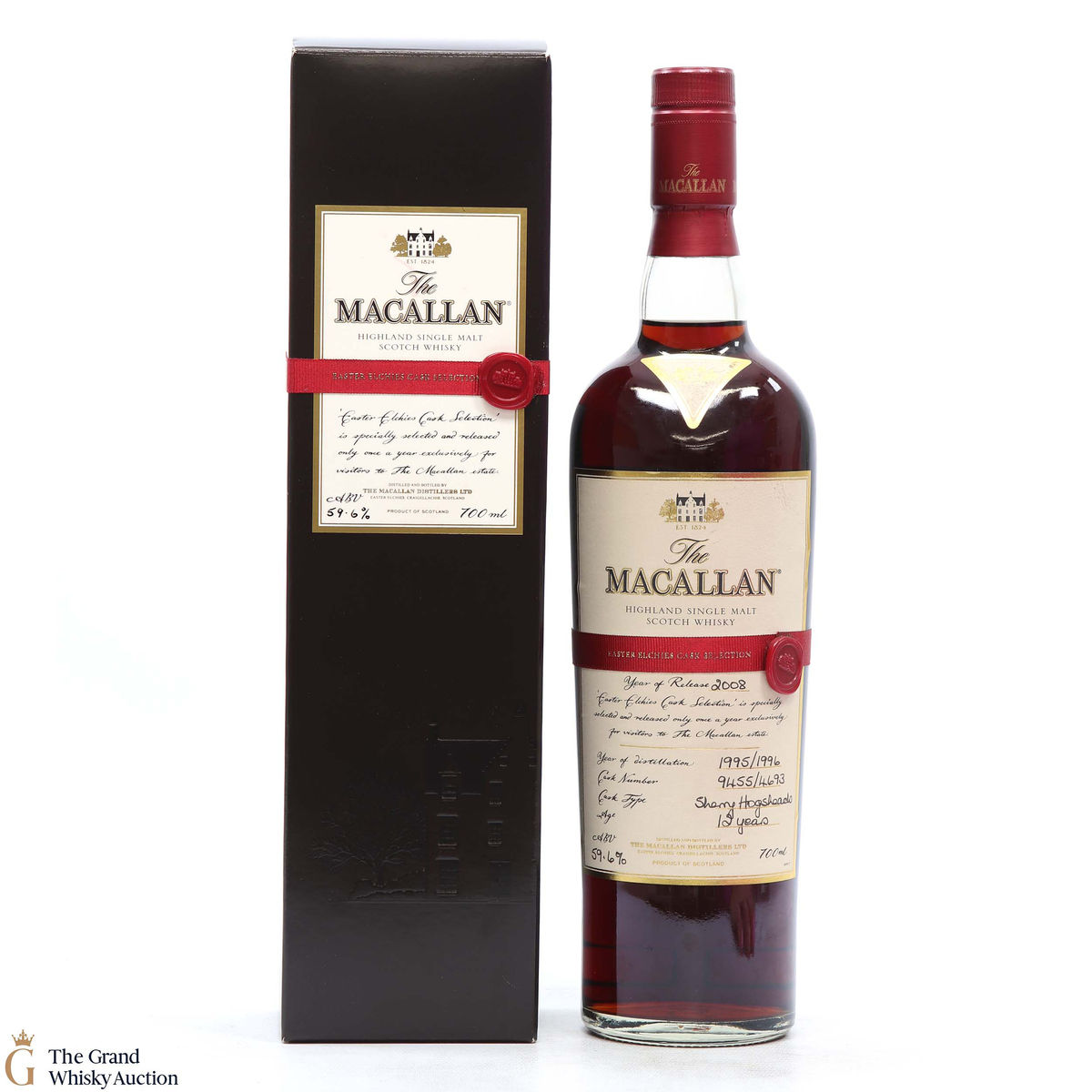 Macallan - 12 Year Old 1995/1996 Easter Elchies 2008