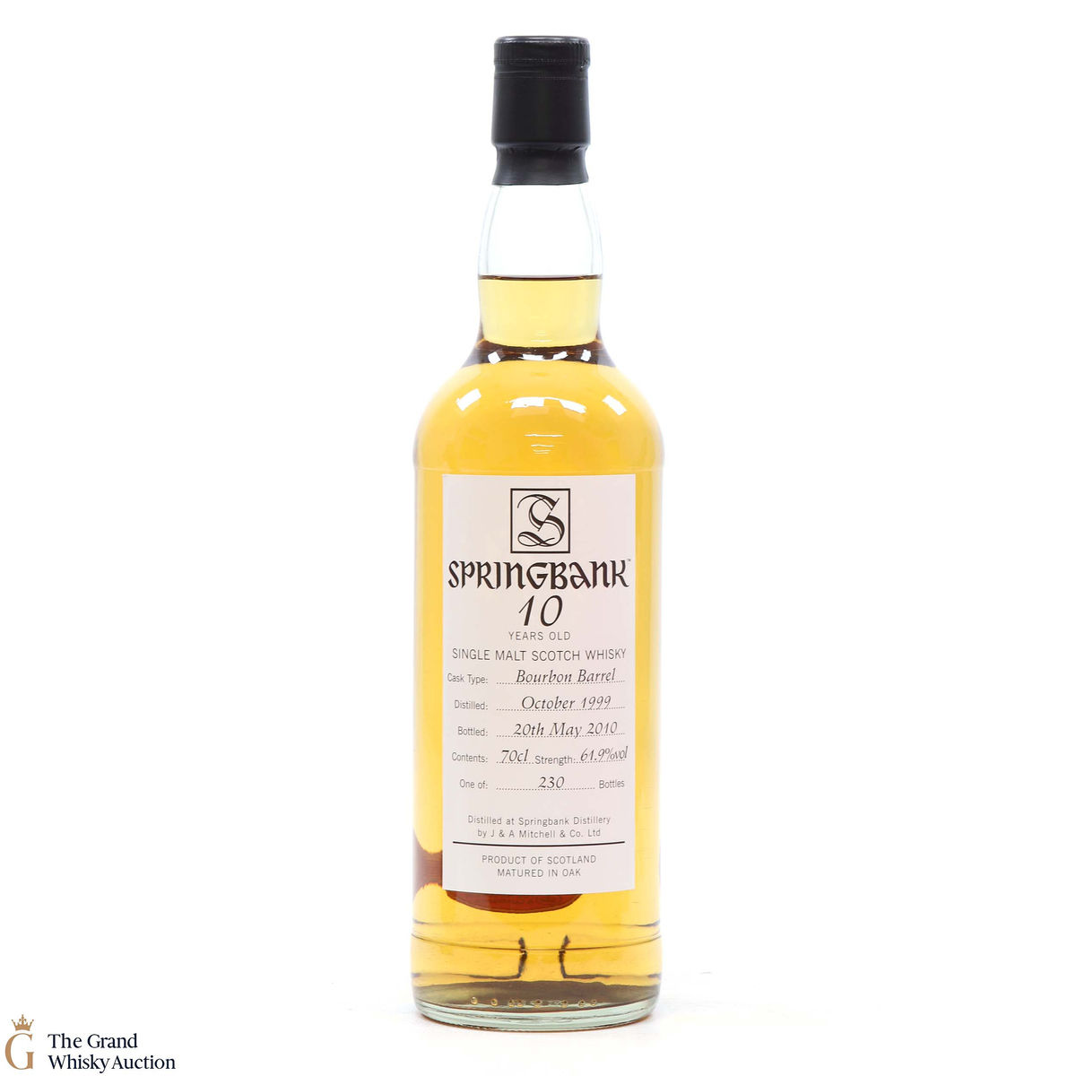 Springbank - 10 Year Old 1999 Bourbon Barrel Open Day 2010