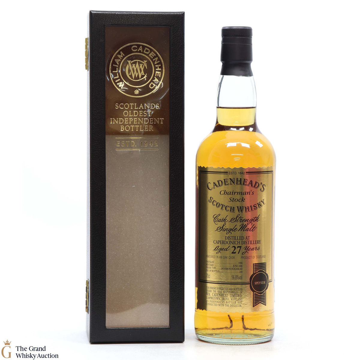 Caperdonich - 27 Year Old 1980 Cadenhead's 2008