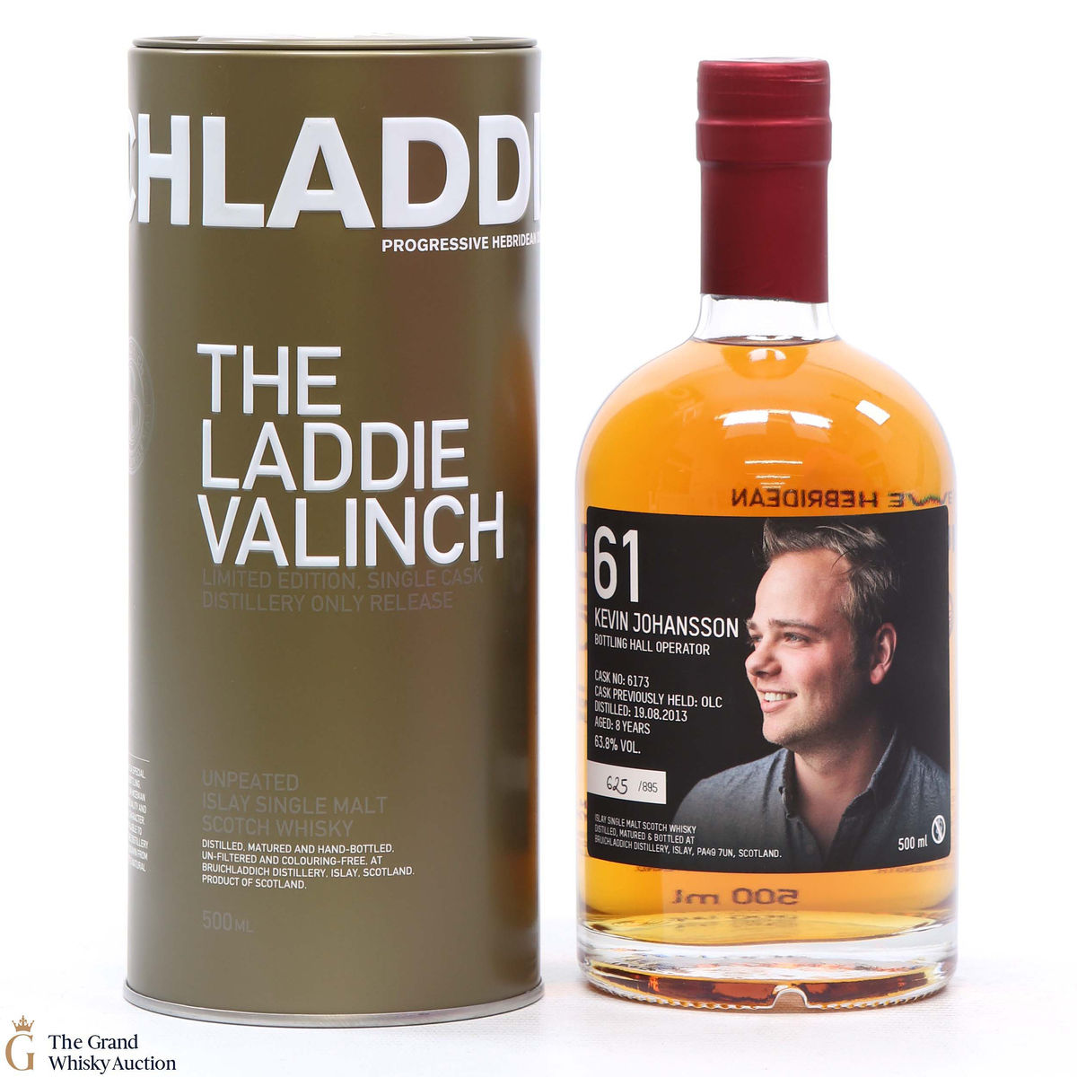 Bruichladdich - 8 Year Old - Valinch 61 - Kevin Johansson