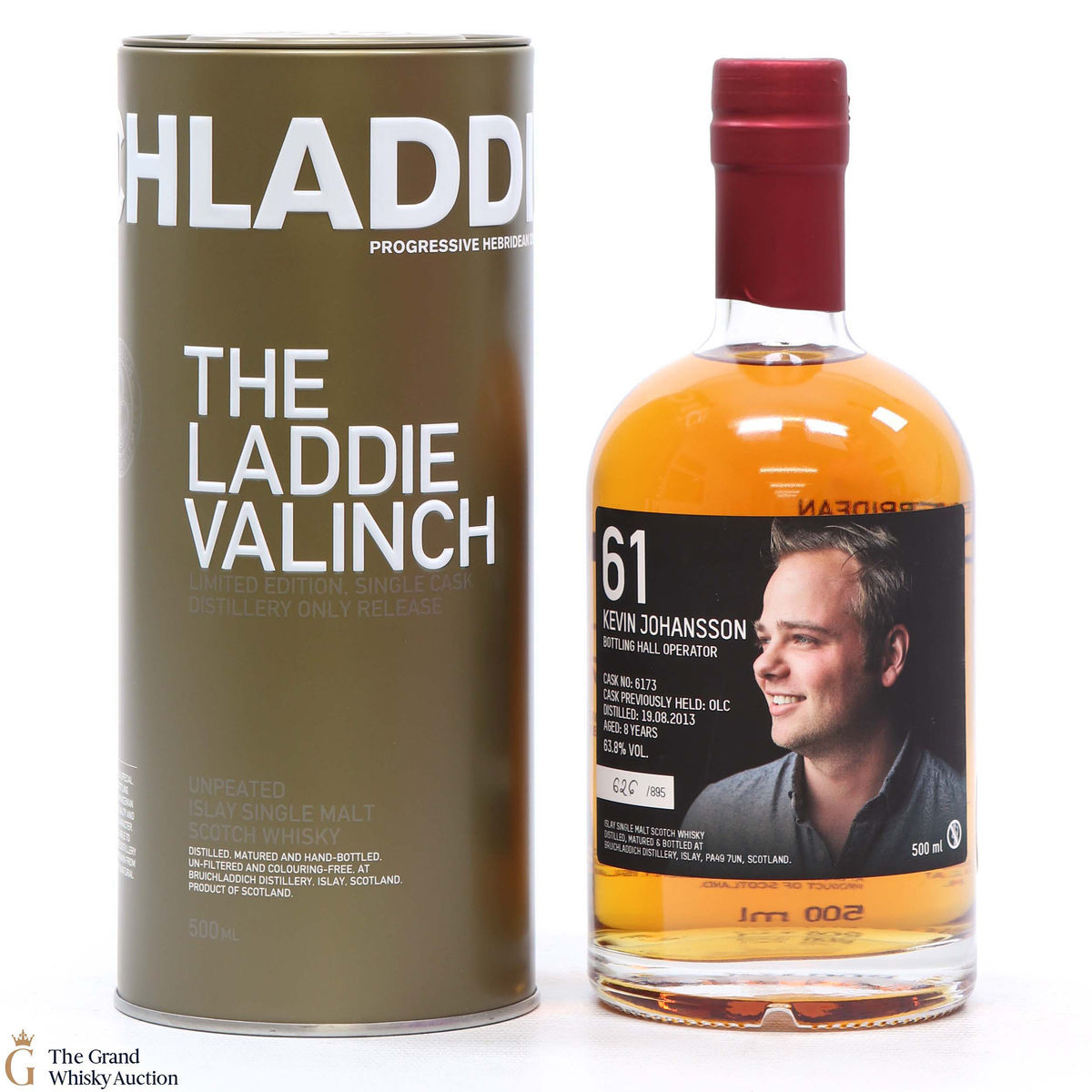 Bruichladdich - 8 Year Old - Valinch 61 - Kevin Johansson