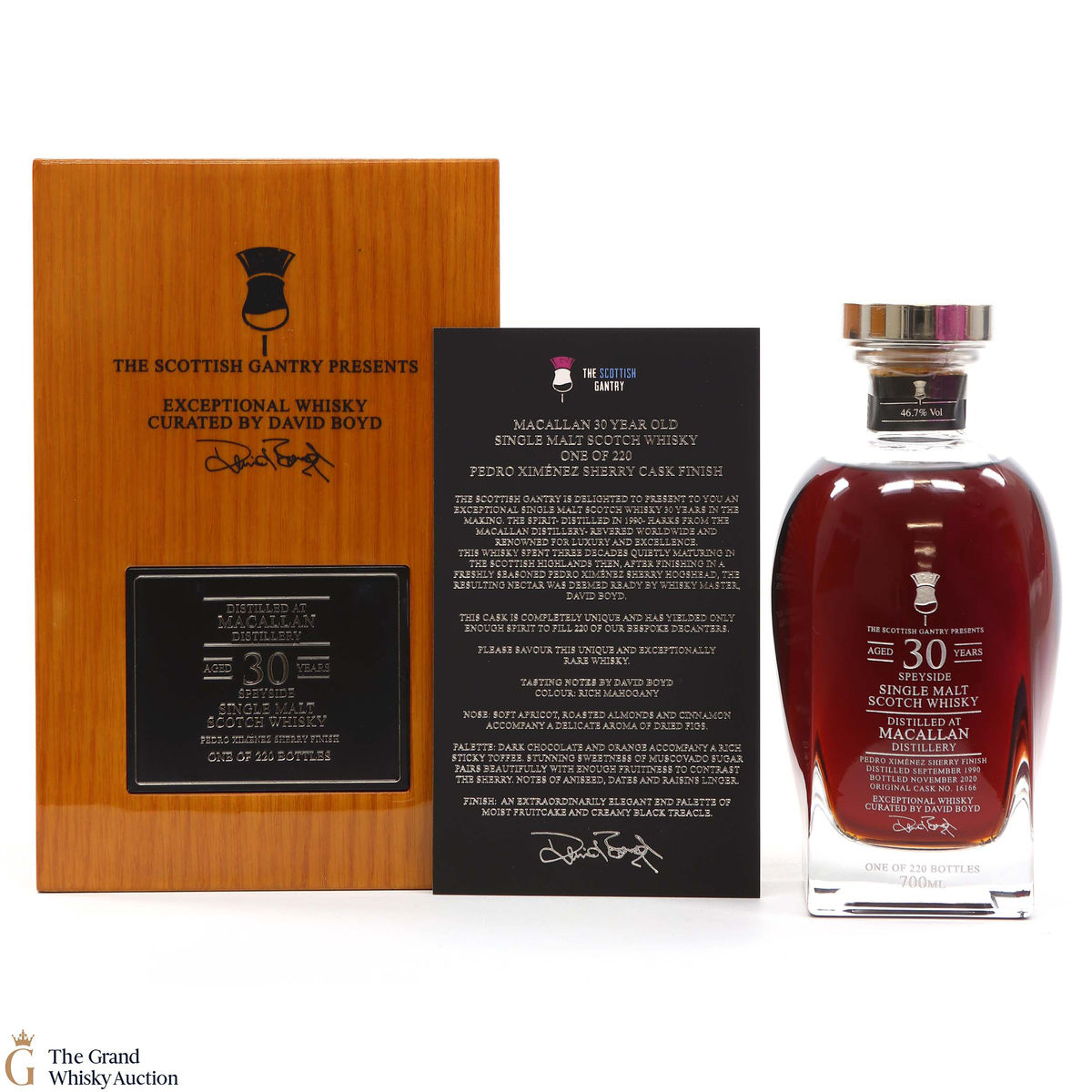 Macallan - 30 Year Old 1990 Scottish Gantry - PX Sherry Cask Finish