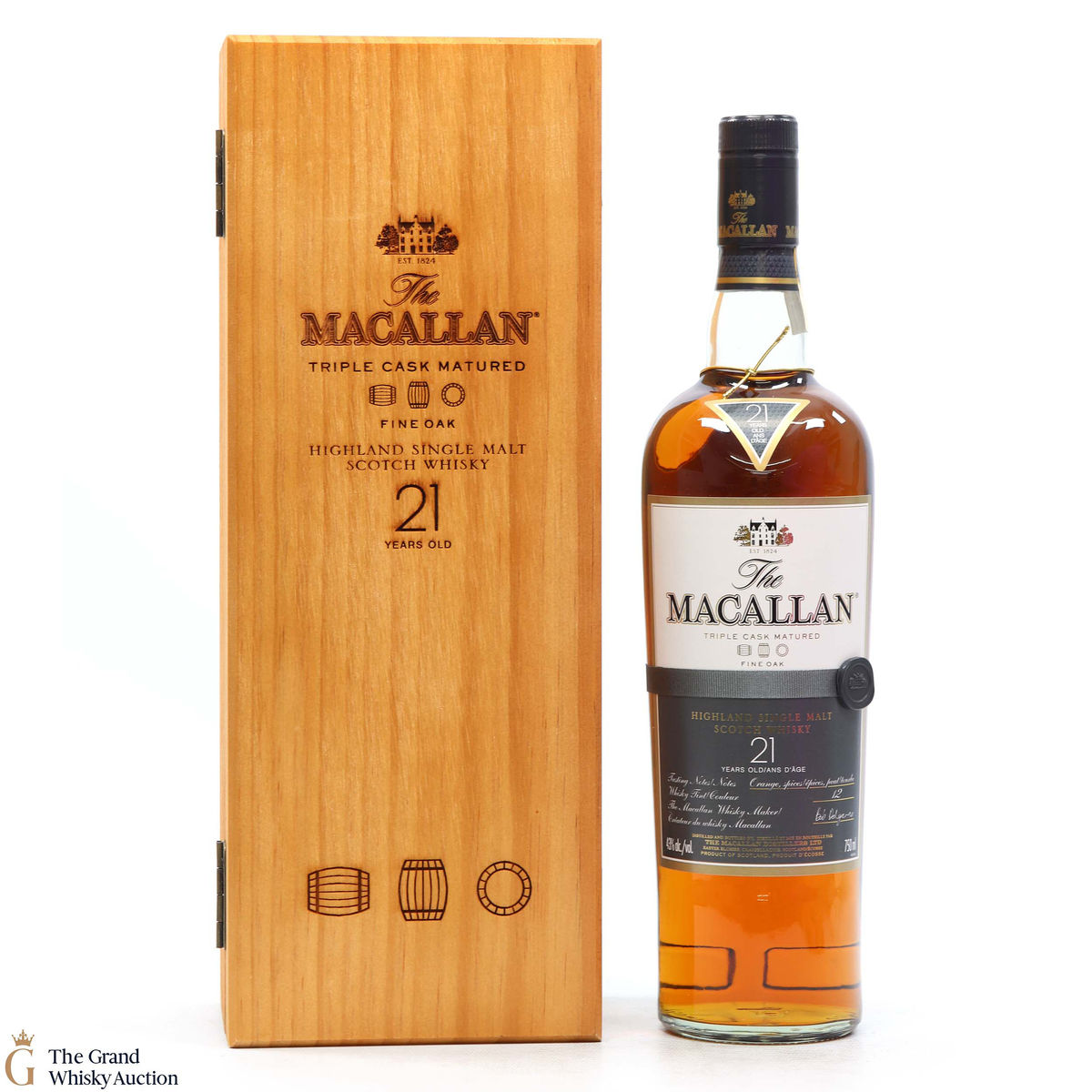 Macallan - 21 Year Old - Fine Oak