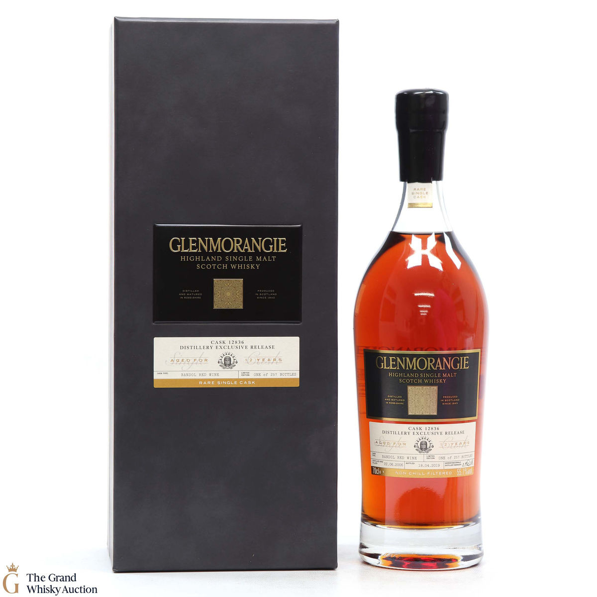 Glenmorangie - 12 Year Old - Rare Cask #12836 - Distillery Exclusive 