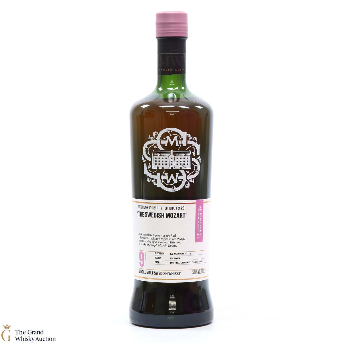 Mackmyra - 9 Year Old 2013 SMWS 151.1 The Swedish Mozart
