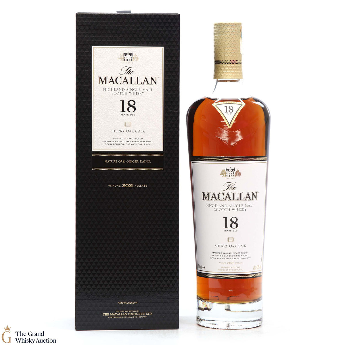 Macallan - 18 Year Old Sherry Oak - (2021)